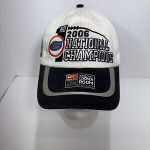 2006 National Champions Tostitos Florida Gators Adjustable Hat Nike Locker Room
